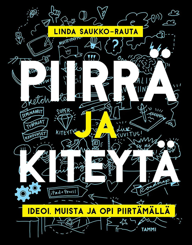 Piirrä ja kiteytä on Linda Saukko-Raudan kirjoittama tietokirja